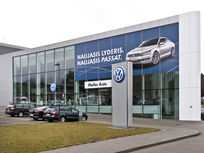„Volkswagen“ automobilių centras „Moller Auto Savanoriai“ Vilniuje